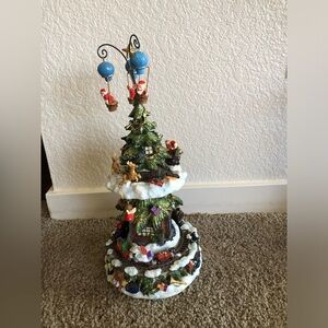 Christmas Tree SHIMMERING MOVING 2 TIER MUSICAL LIGHT UP